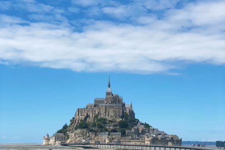 An image from visiting Mont-Saint-Michel, France