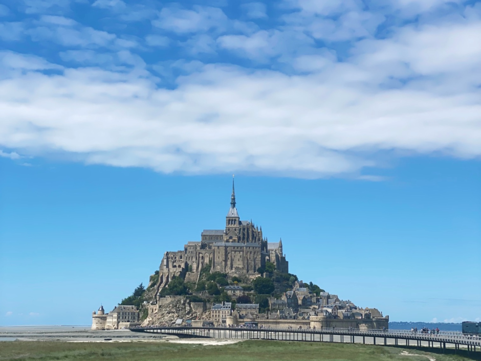 An image from visiting Mont-Saint-Michel, France