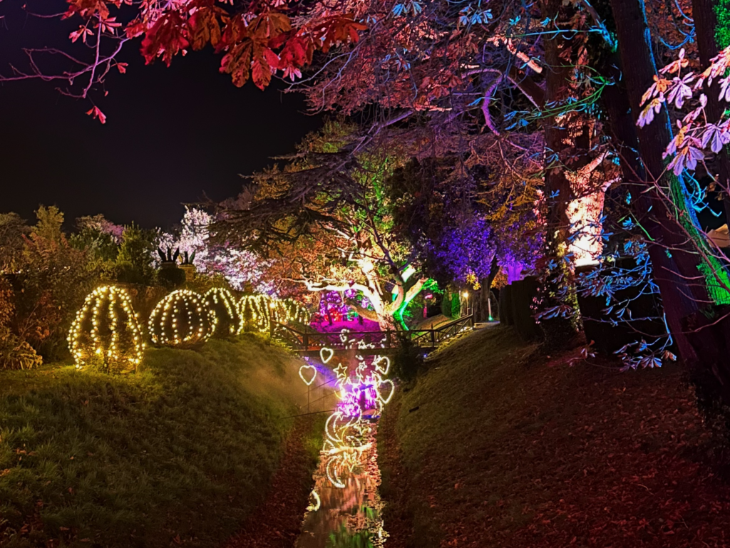 Helmingham Hall Illuminated Garden Trail 2024 - Charly Dove